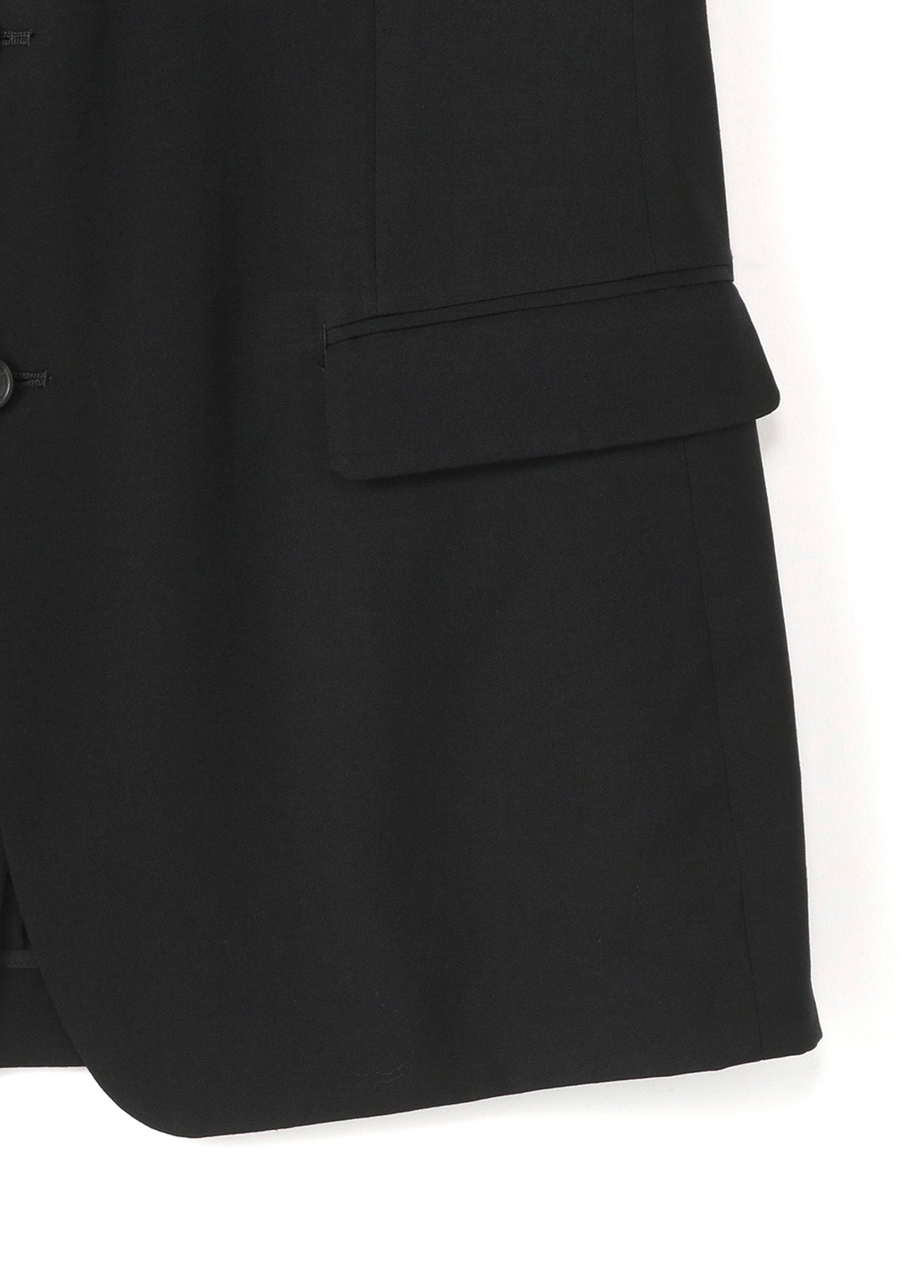 COSTUME D’HOMME Wool Gabardine Three Button Single Jacket