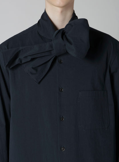 C/NYLON HIGH-DENSITY OX STOLE BLOUSE