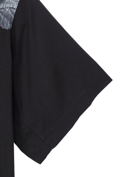 LEAF PRINT ALOHA SHIRT