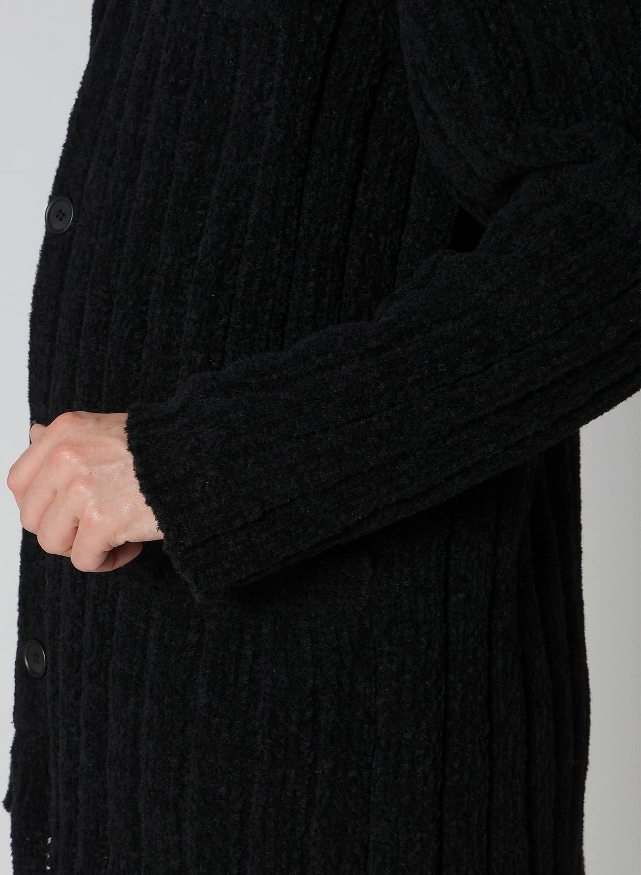 3G4 RIB 3BUTTON DRIVERS KNIT CARDIGAN
