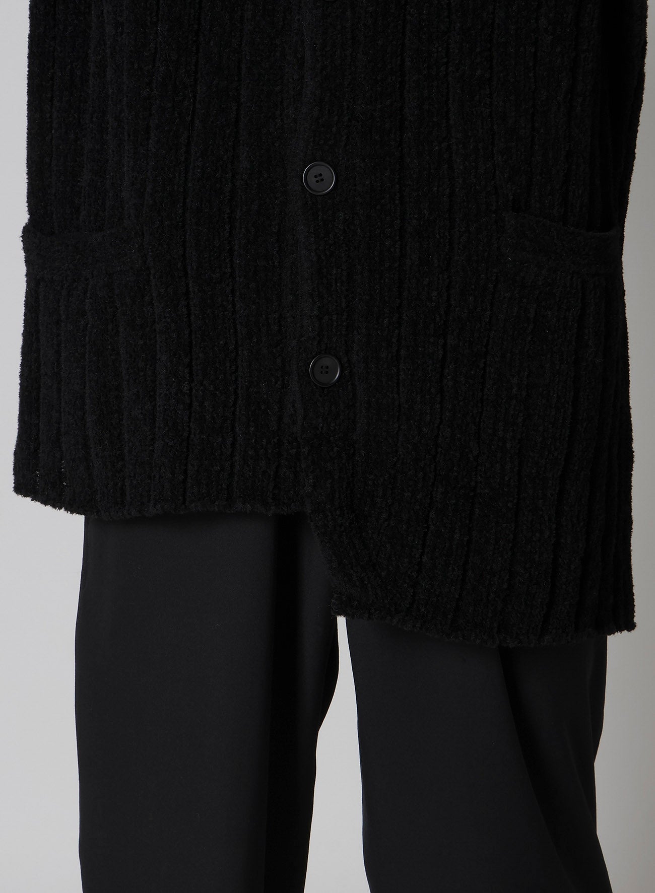 3G4 RIB 3BUTTON DRIVERS KNIT CARDIGAN