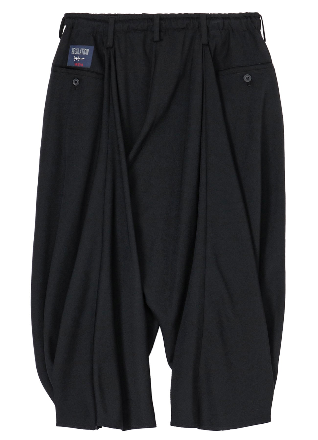 WOOL GABARDINE STANDARD CROW PANTS