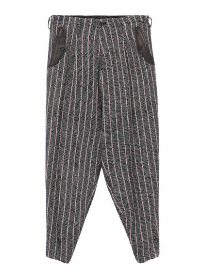 3BLEND ST HEM TAB PANTS