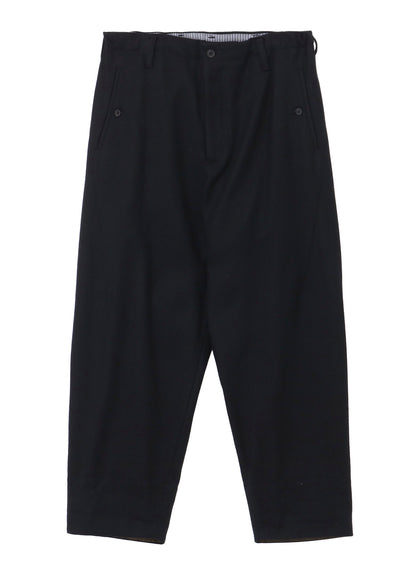 FLANNEL SIDE DART PANTS