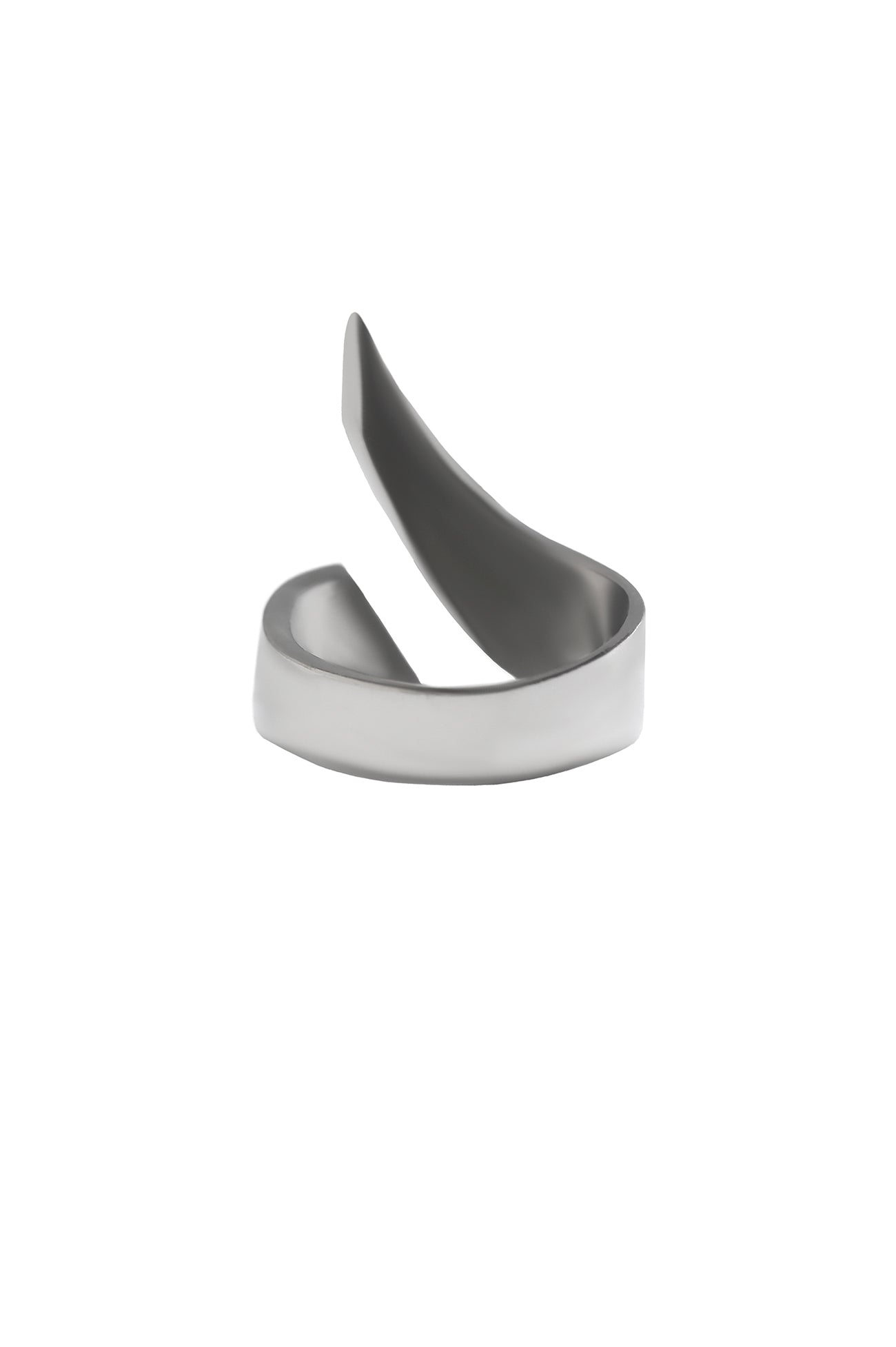 SV925/BKRHO SENTINEL RING/SILVER