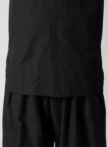 CHAIN STITCH BROAD OPEN COLLAR BLOUSE
