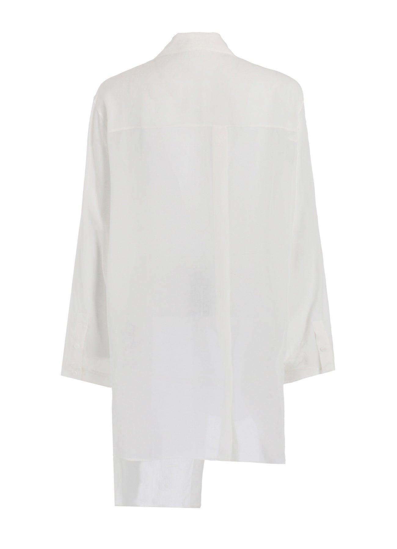 60 CELLULOSE LOAN UNBALANCED COLLAR BLOUSE