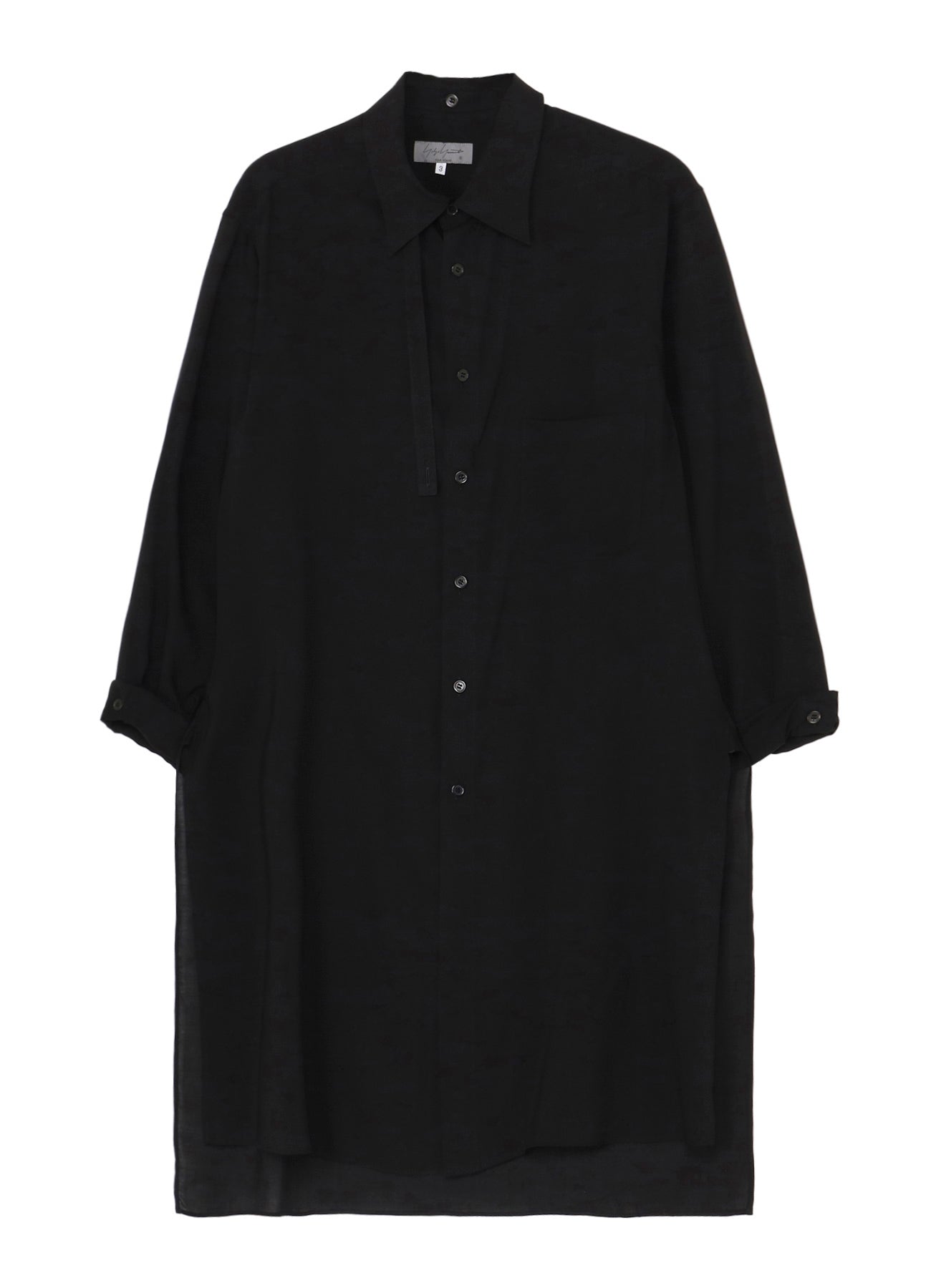80 MODAL LOAN ASYMMETRY COLLAR BLOUSE