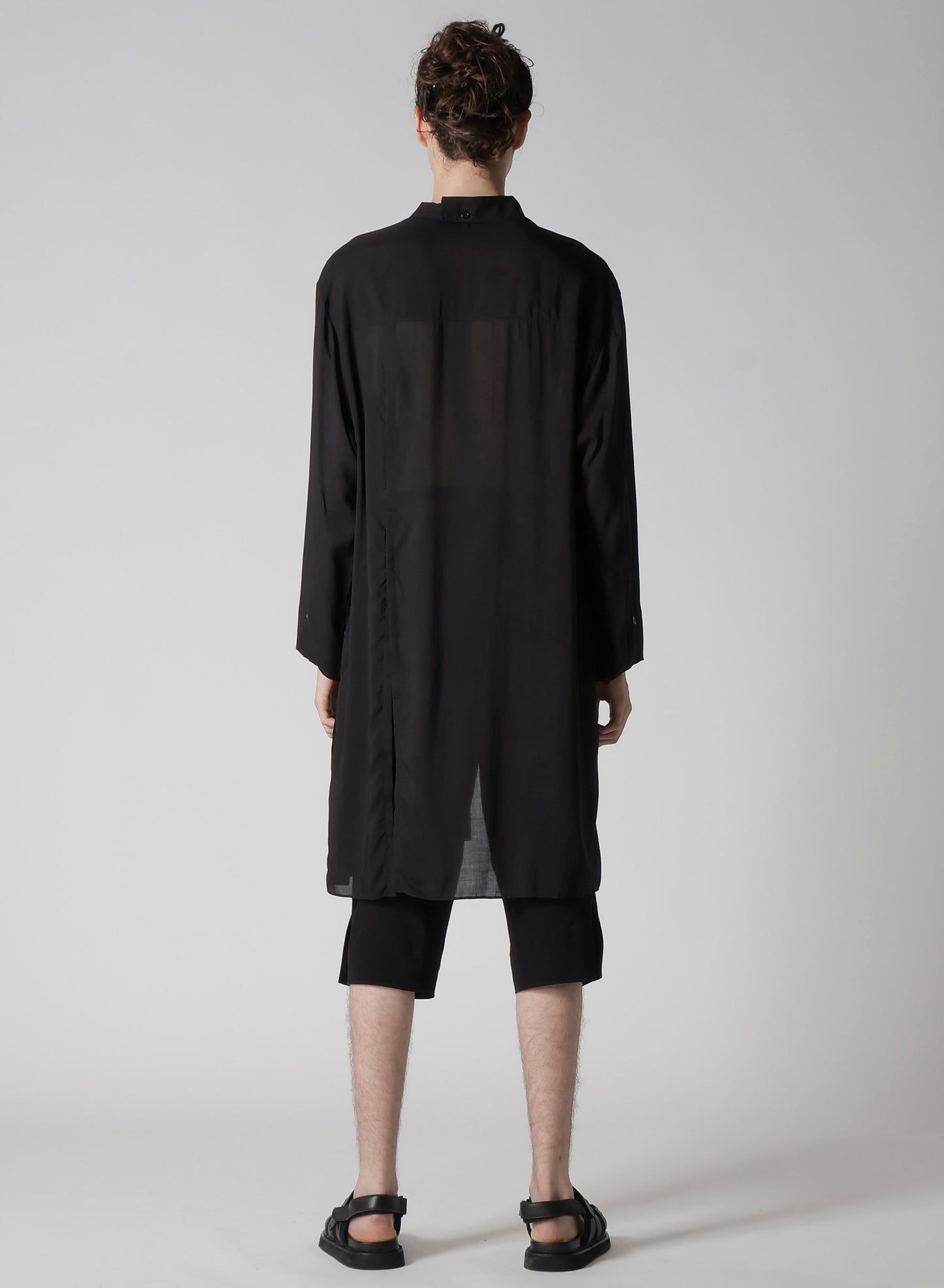 80 MODAL LOAN ASYMMETRY STAND BLOUSE