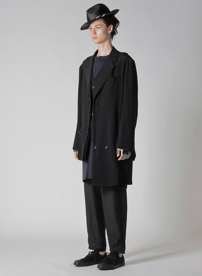 12M SILK DECINE HEM WRAPPED JACKET