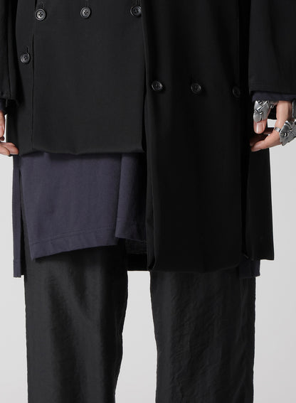 12M SILK DECINE HEM WRAPPED JACKET
