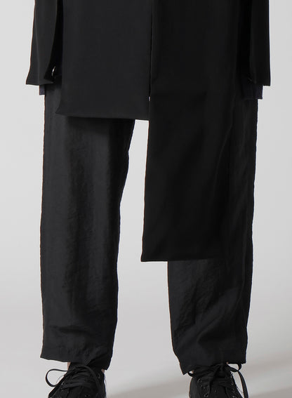 12M SILK DECINE HEM WRAPPED JACKET