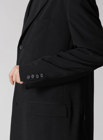 TA TUXEDO BACK CENTER FASTENER JACKET