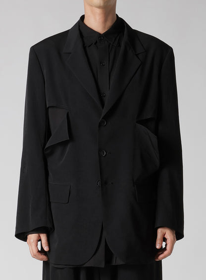 TA TUXEDO CUT-OFF OPEN JACKET