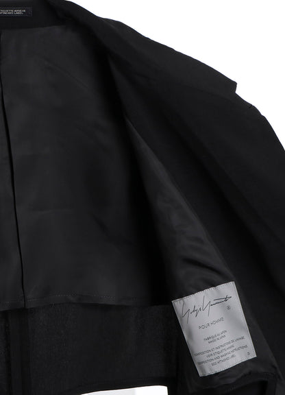 TA TUXEDO CUT-OFF OPEN JACKET