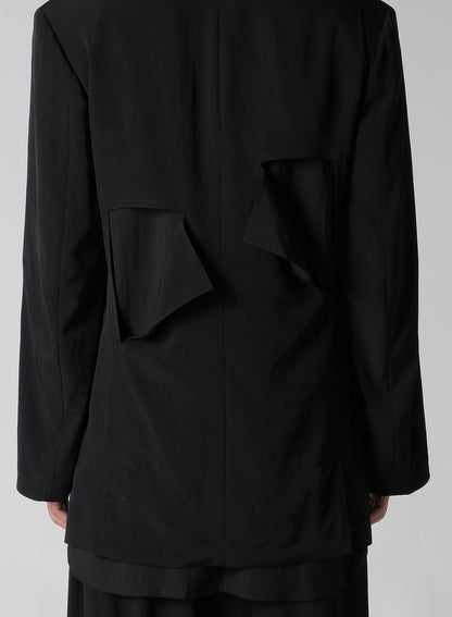 TA TUXEDO CUT-OFF OPEN JACKET