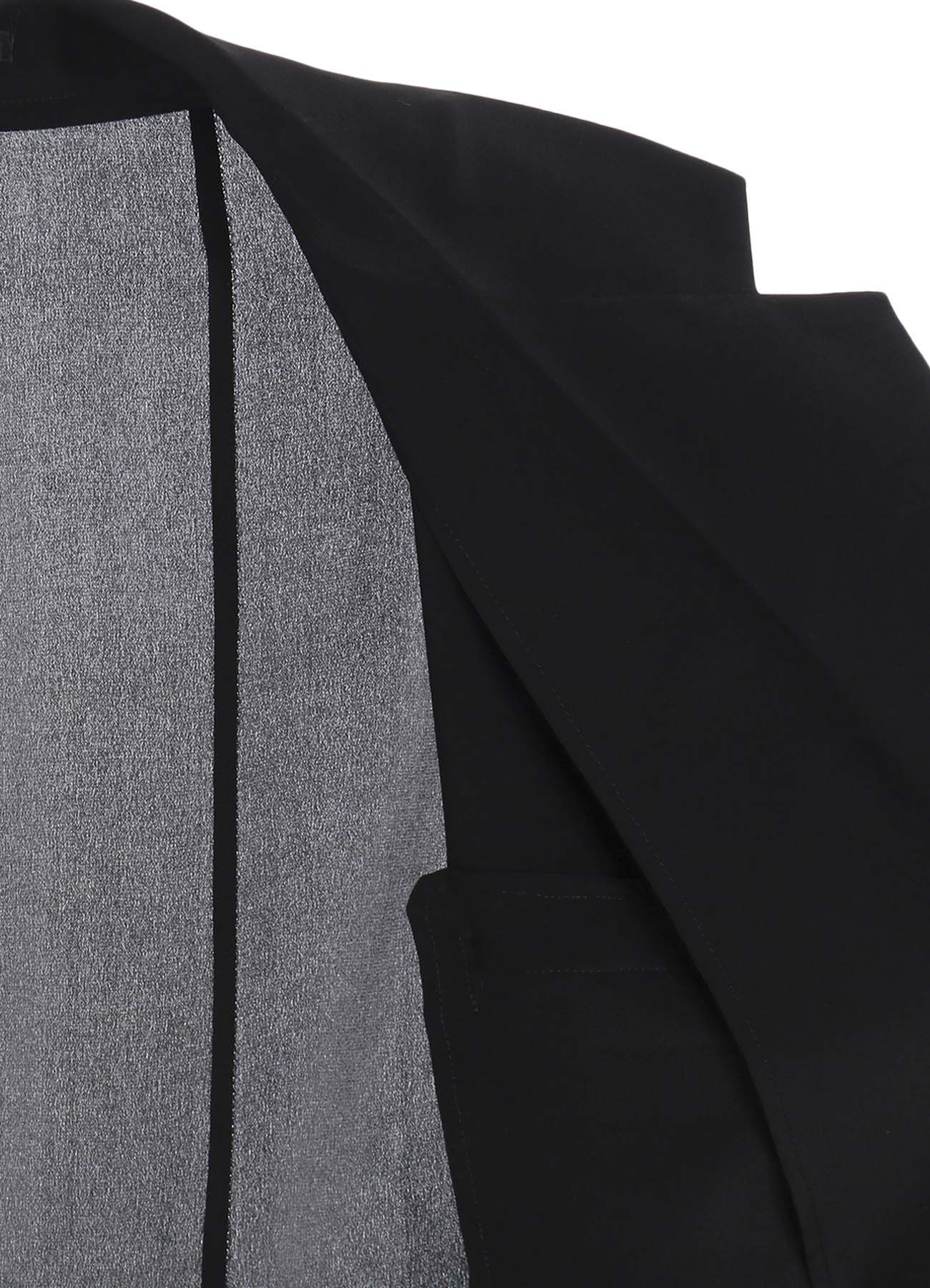 12M SILK DECINE ASYMMETRY BUTTON DETAIL JACKET