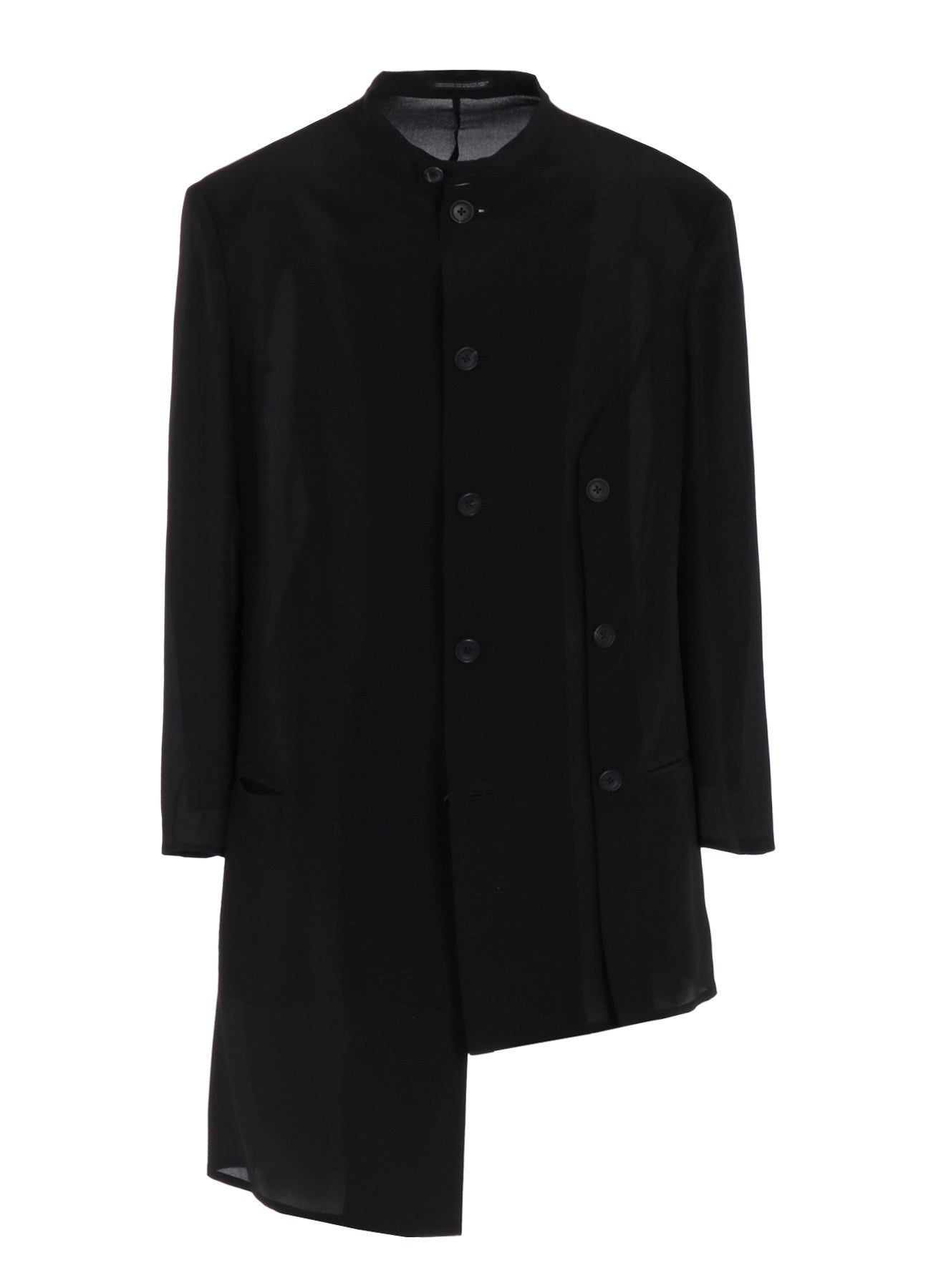 12M SILK DECINE STAND COLLAR ASM JACKET