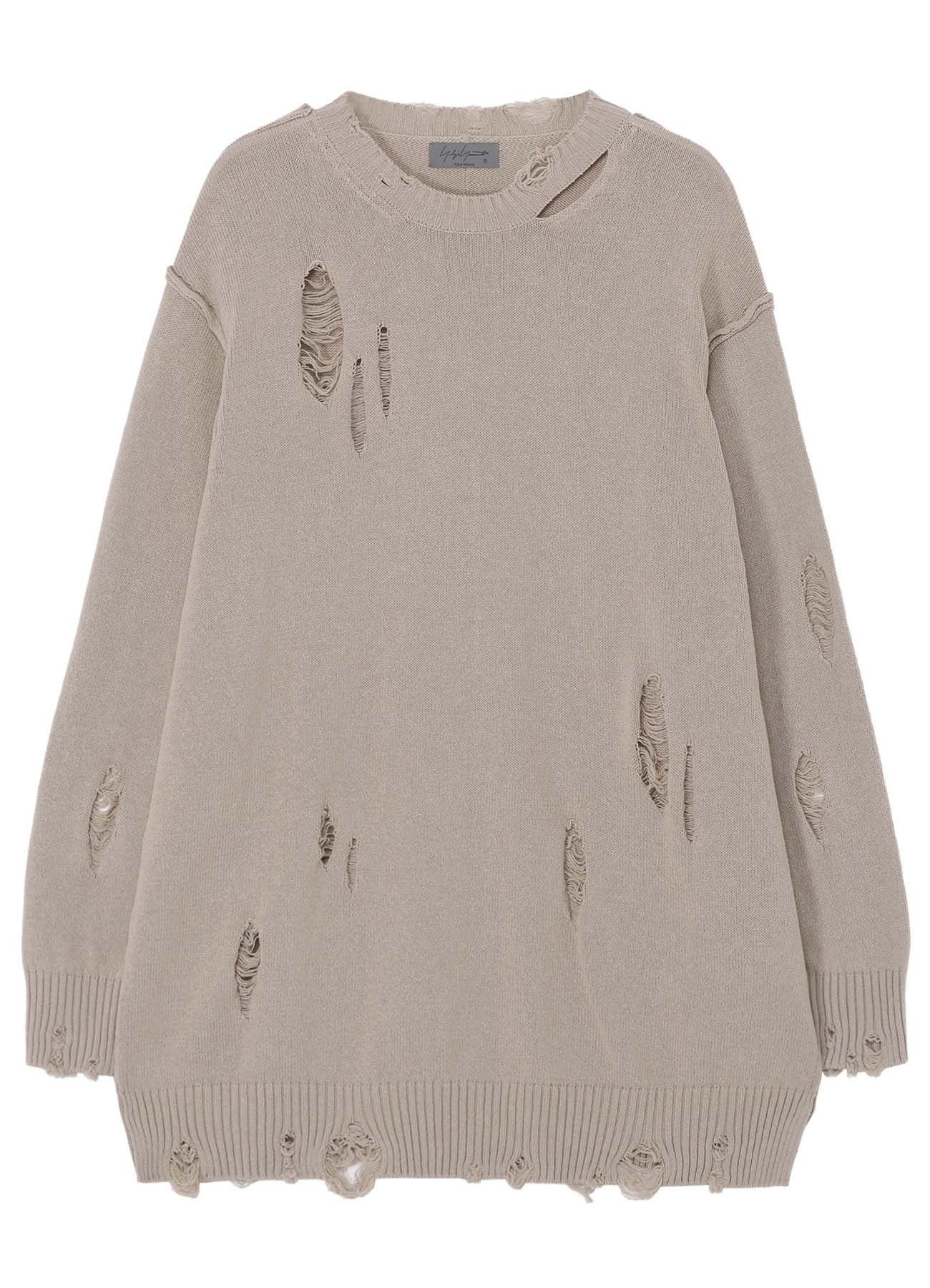 7G2P JERSEY ROUND NECK KNIT