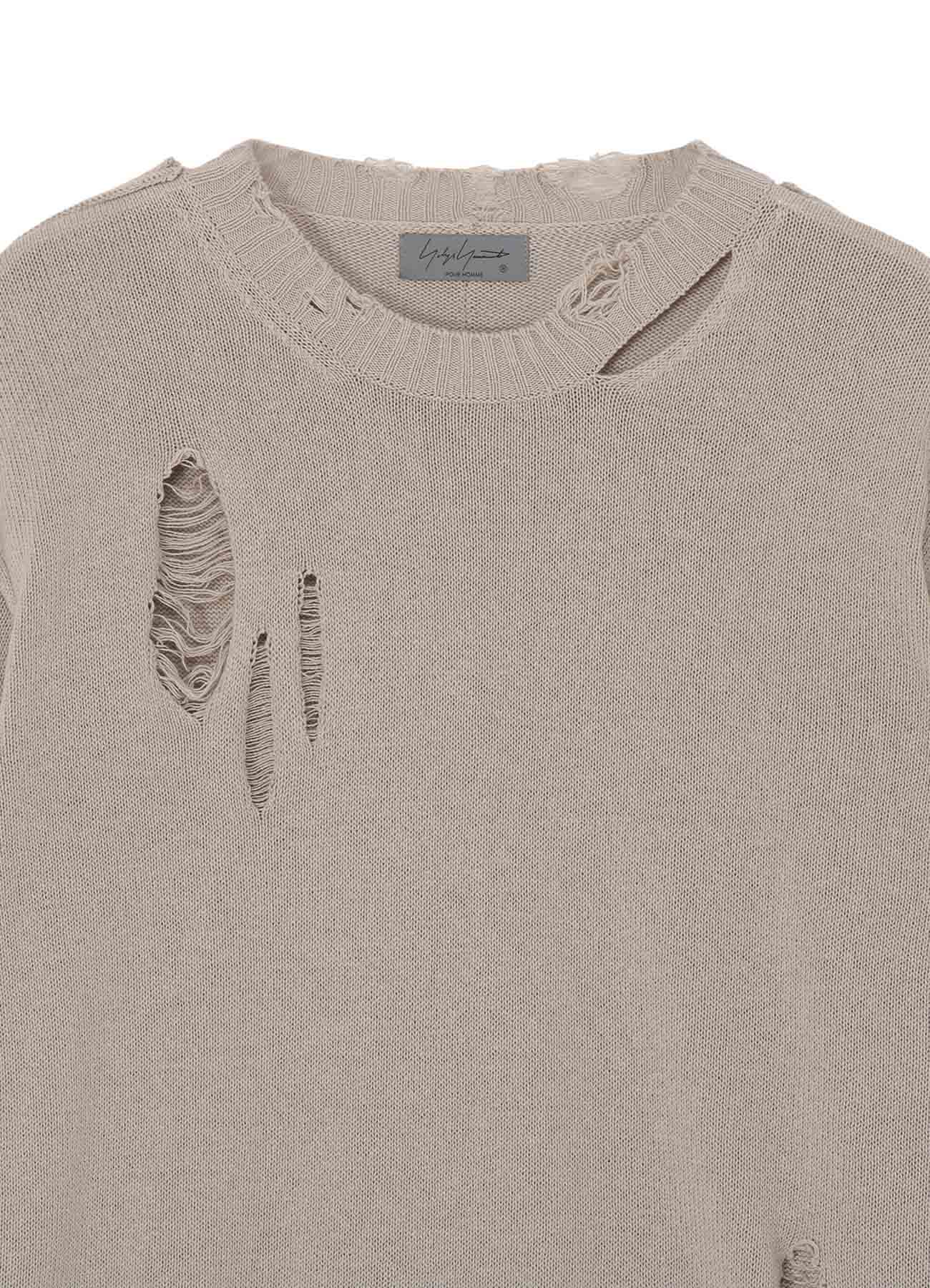 7G2P JERSEY ROUND NECK KNIT