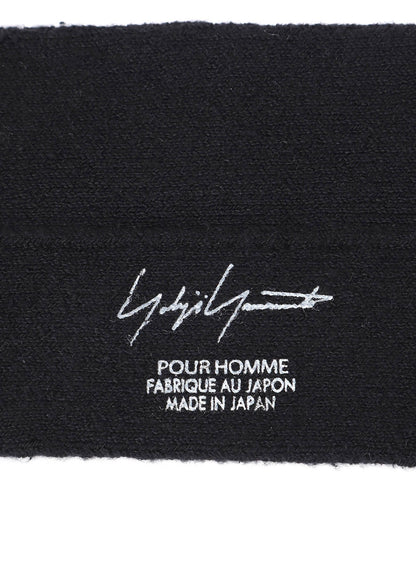 1/28 RAW SILK ANKLE RIB SOCKS