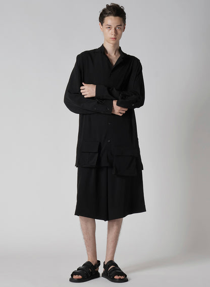 TA TUXEDO TAB HALF PANTS