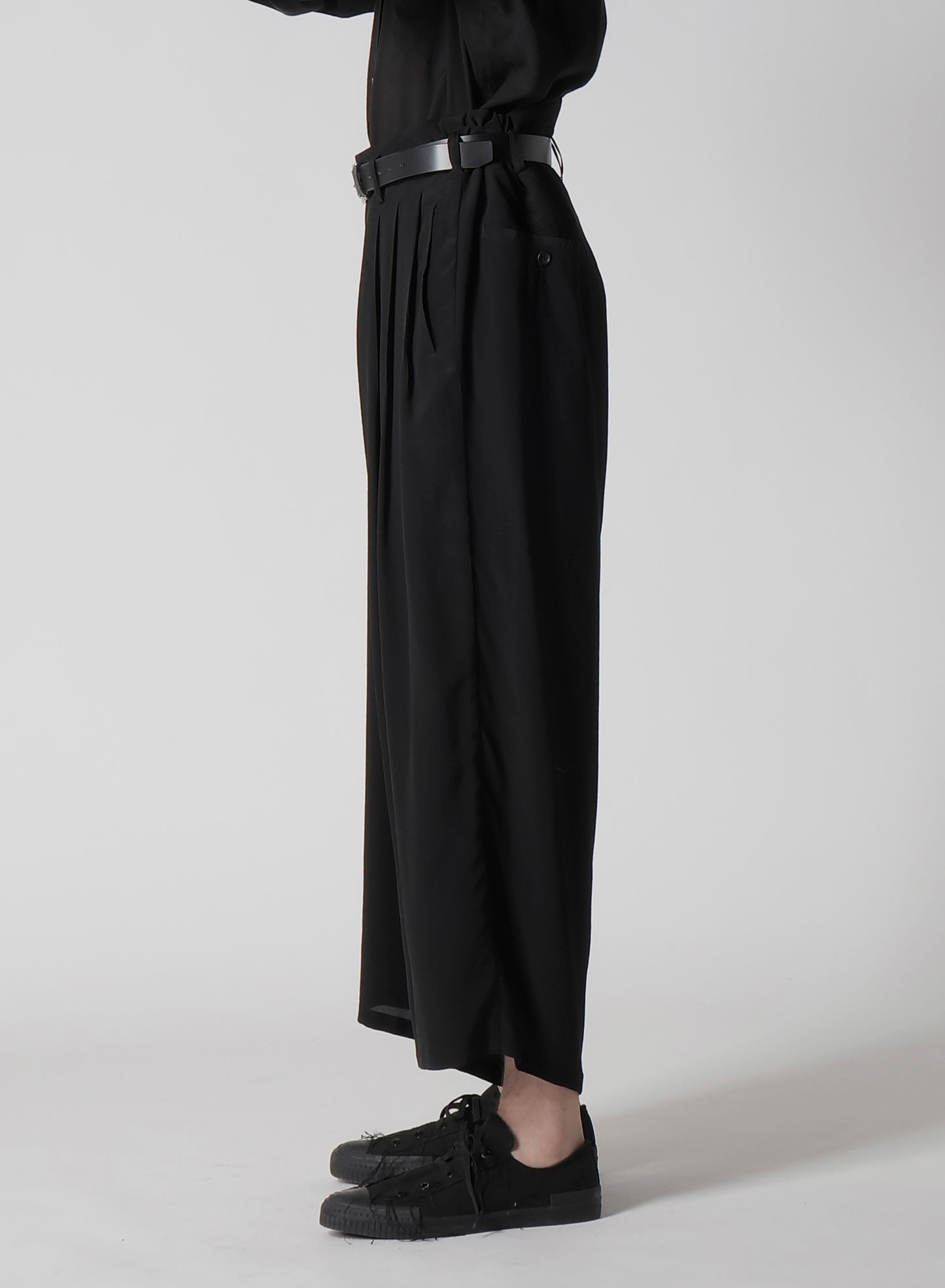12M SILK DECINE UNBALANCED PANTS