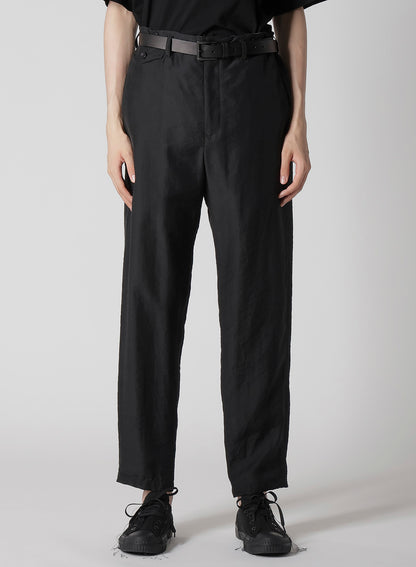 Ry/Ny/Cu LAWN SUSPENDER SLIM PANTS