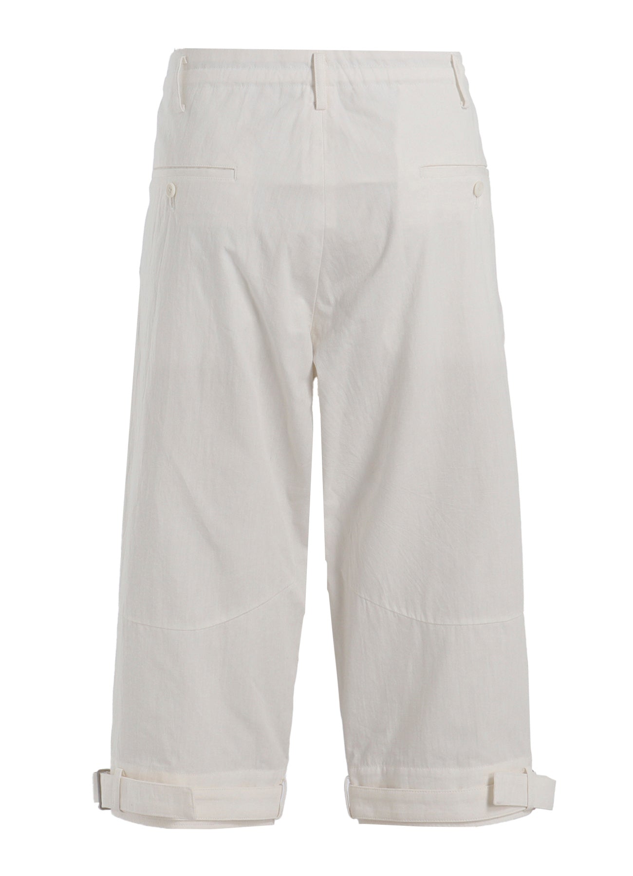 C/L PRINTED BELTED HEM PANTS
