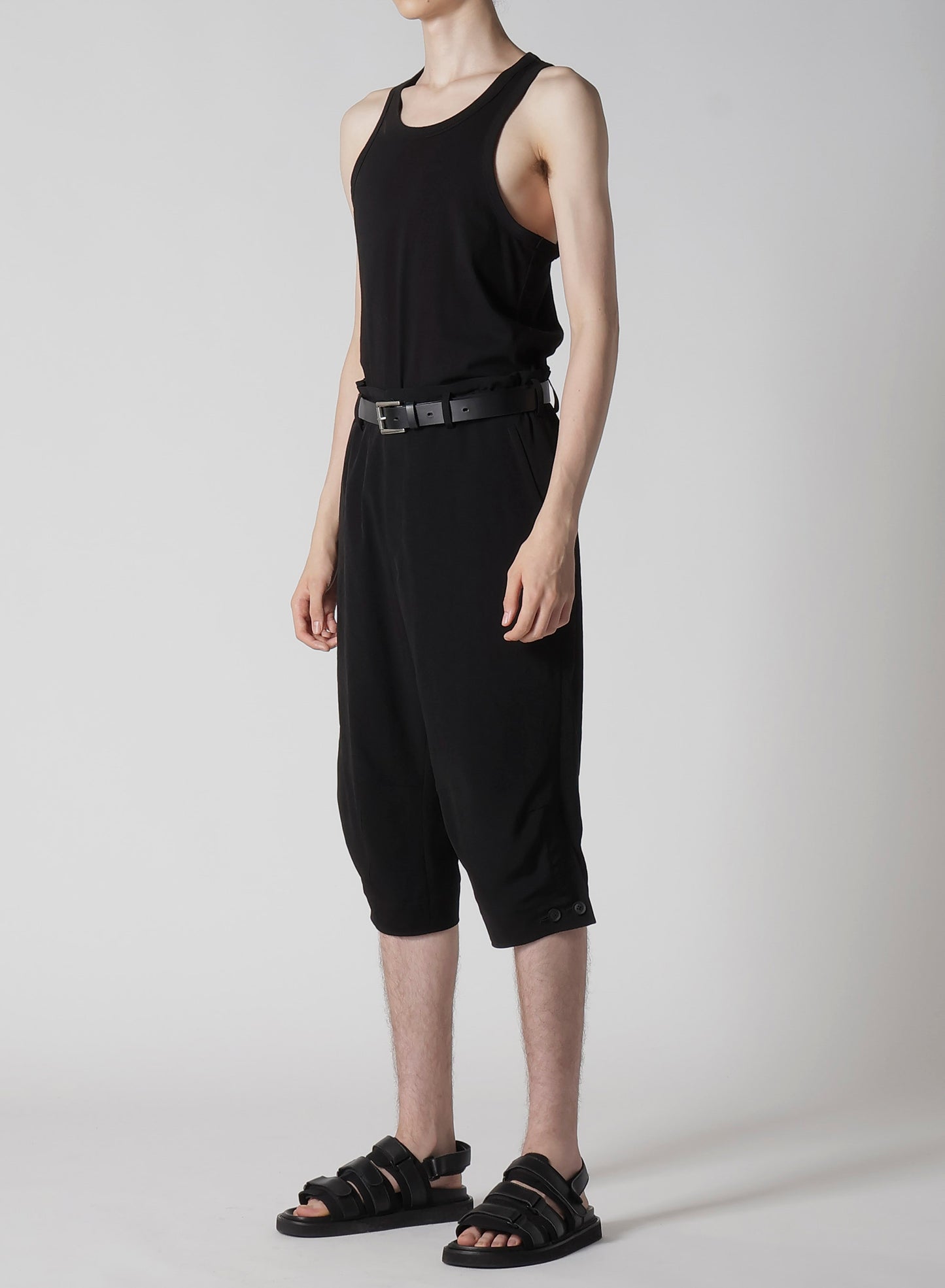 TA TUXEDO PANELLED PANTS
