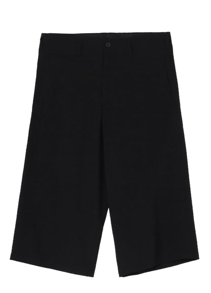 WOOL GABARDINE PIPING POCKET PANTS