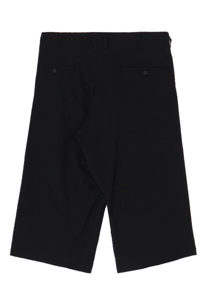 WOOL GABARDINE PIPING POCKET PANTS