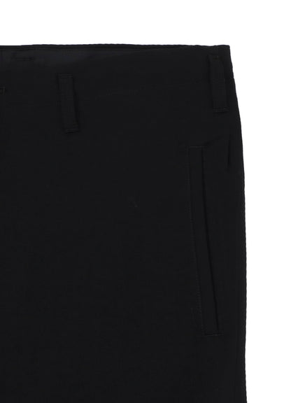 WOOL GABARDINE PIPING POCKET PANTS