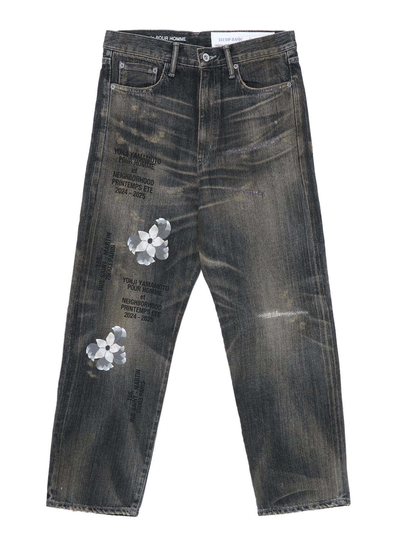 Yohji Yamamoto x NEIGHBORHOOD SAVAGE DENIM DP BASIC PANTS