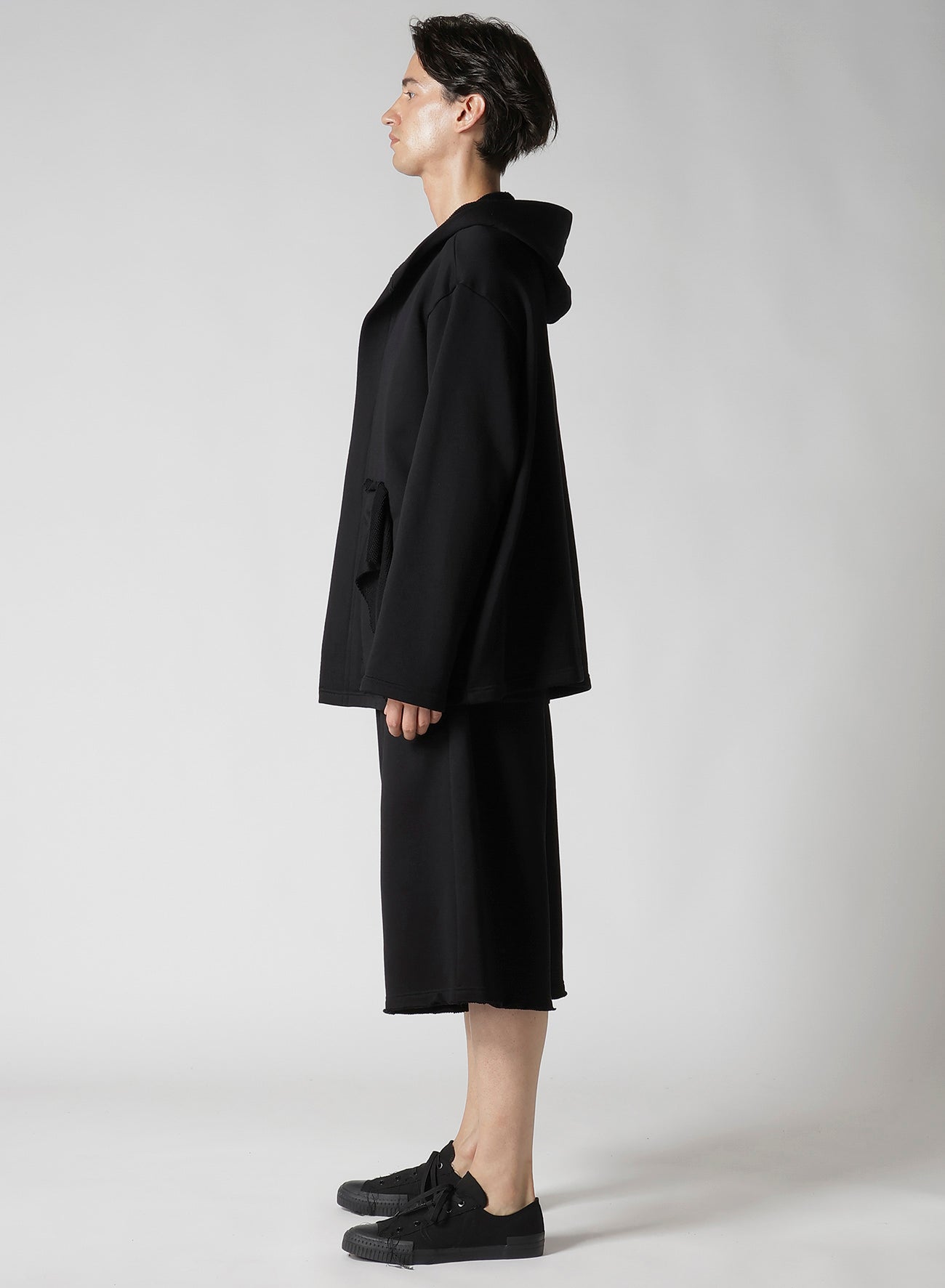 COTTON SMITH POCKET DETAIL HOODIE