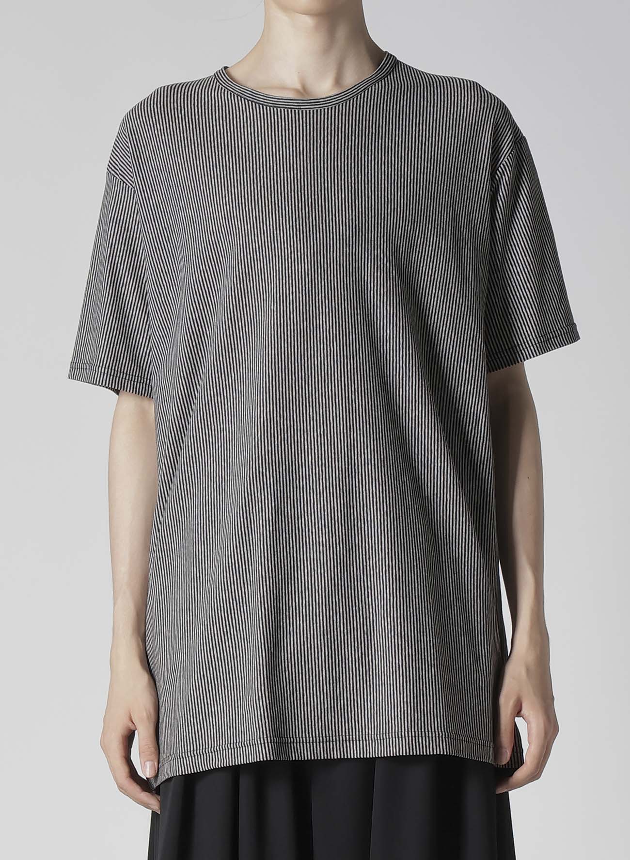 BORDER PANTS SHORT SLEEVE T