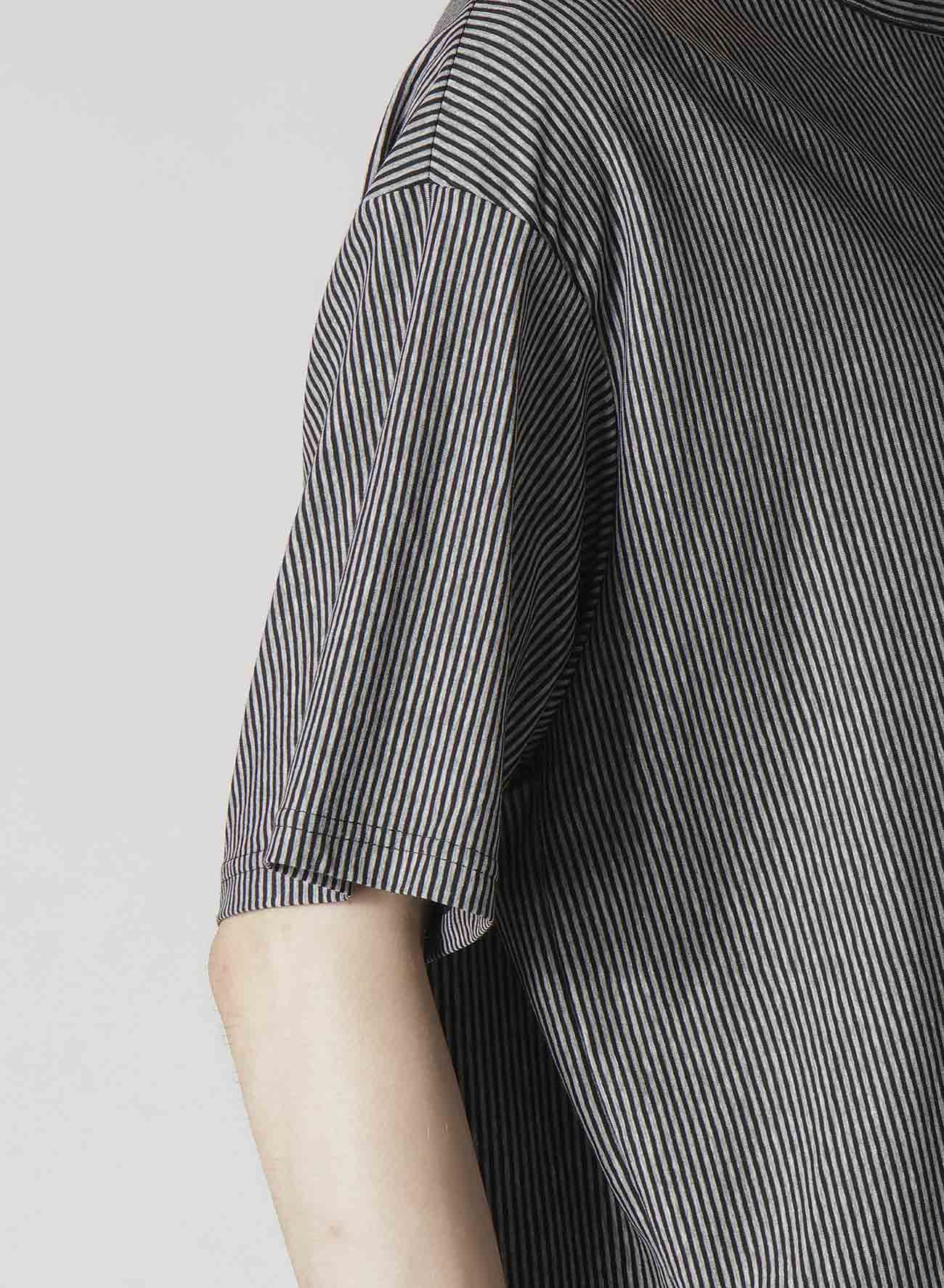 BORDER PANTS SHORT SLEEVE T