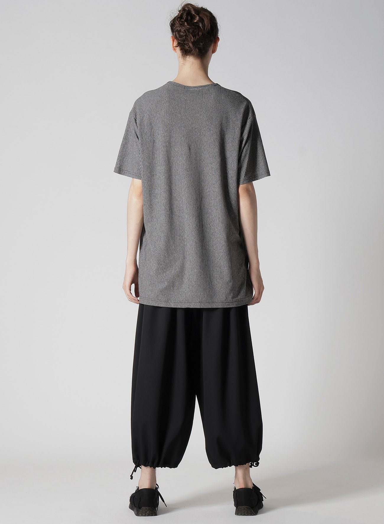 BORDER PANTS SHORT SLEEVE T