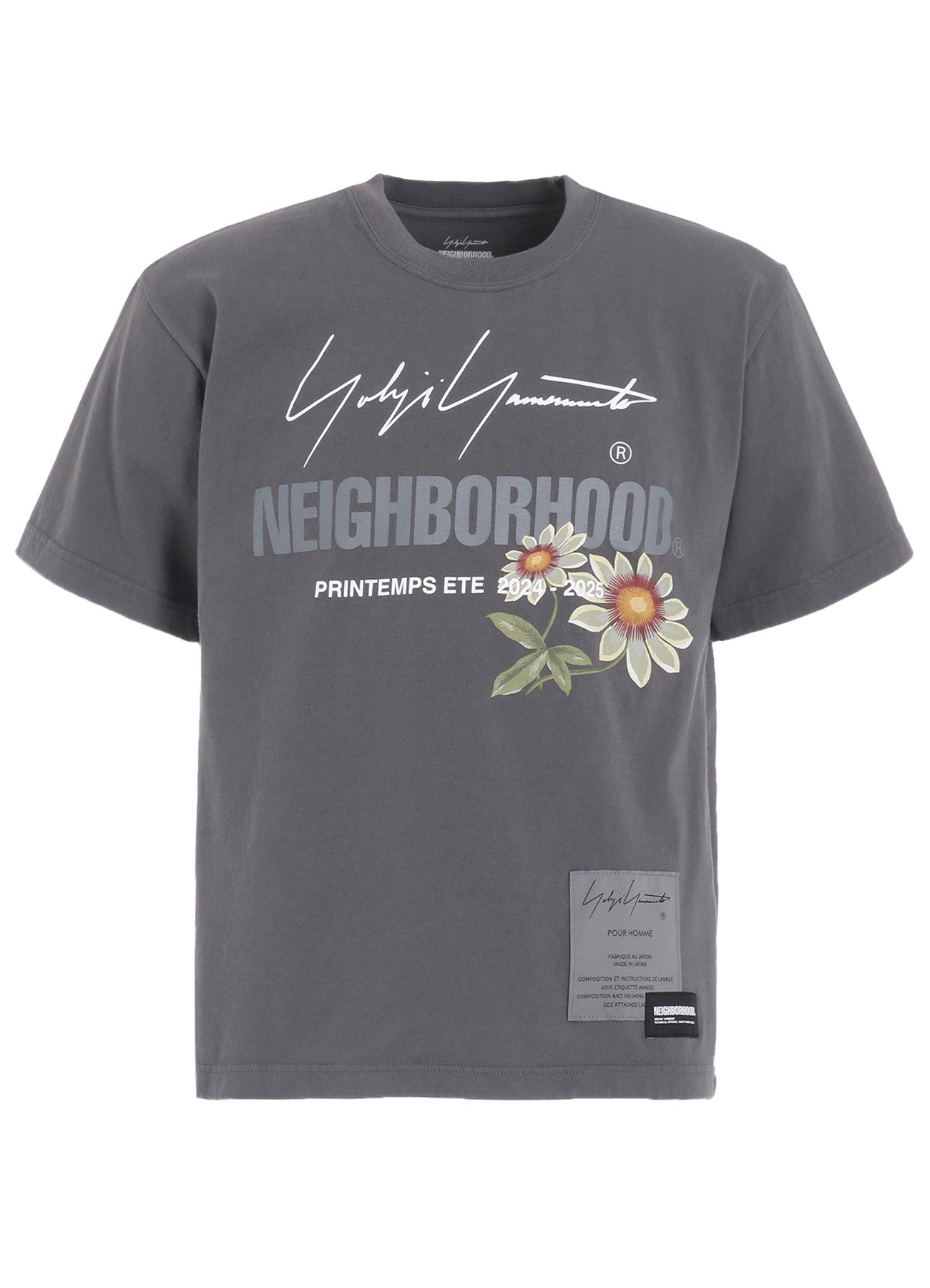 Yohji Yamamoto x NEIGHBORHOOD TEE SS-1