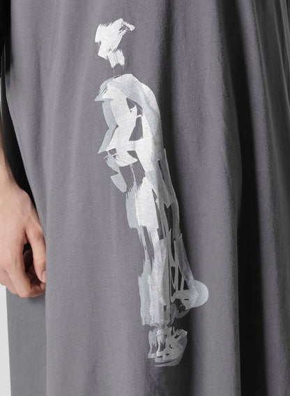 COMBED SINGLE JERSEY HENRY THREE QUARTER SLEEVE