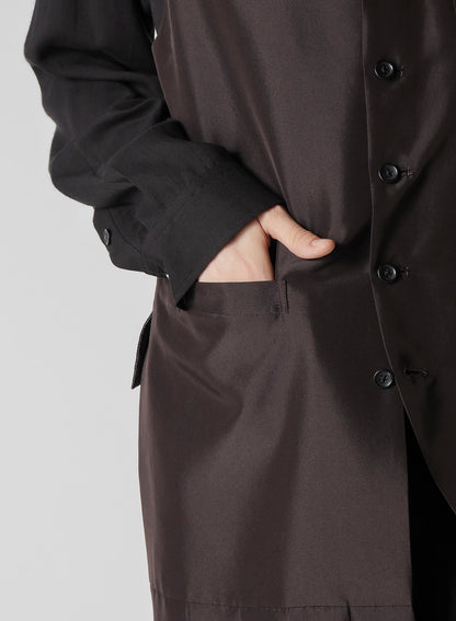 16MOMME HABUTAE S PLUMP PLEATED VEST