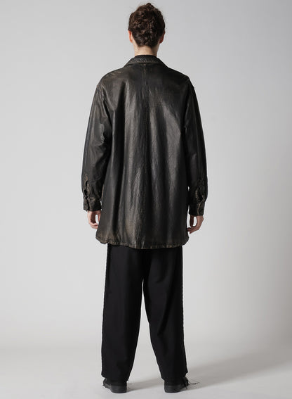 BACKLASH MIMOSA GARMENT DYED SHIRT BLOUSONS