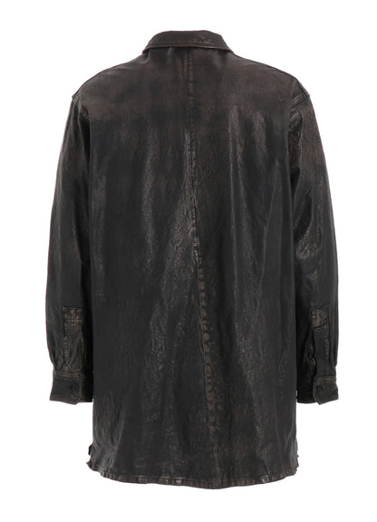 BACKLASH MIMOSA GARMENT DYED SHIRT BLOUSONS