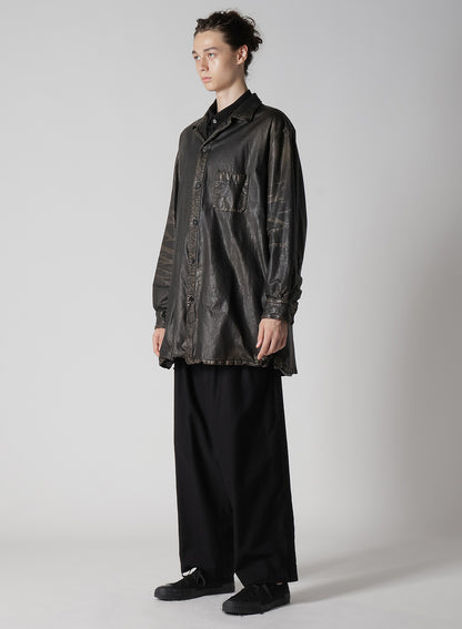 BACKLASH MIMOSA GARMENT DYED SHIRT BLOUSONS