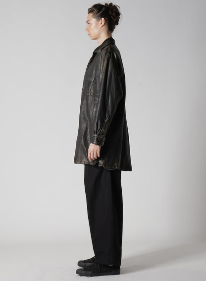 BACKLASH MIMOSA GARMENT DYED SHIRT BLOUSONS