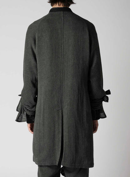 C/SOFT TWEED M-FRONT ASYMME CUFF DESIGNED D