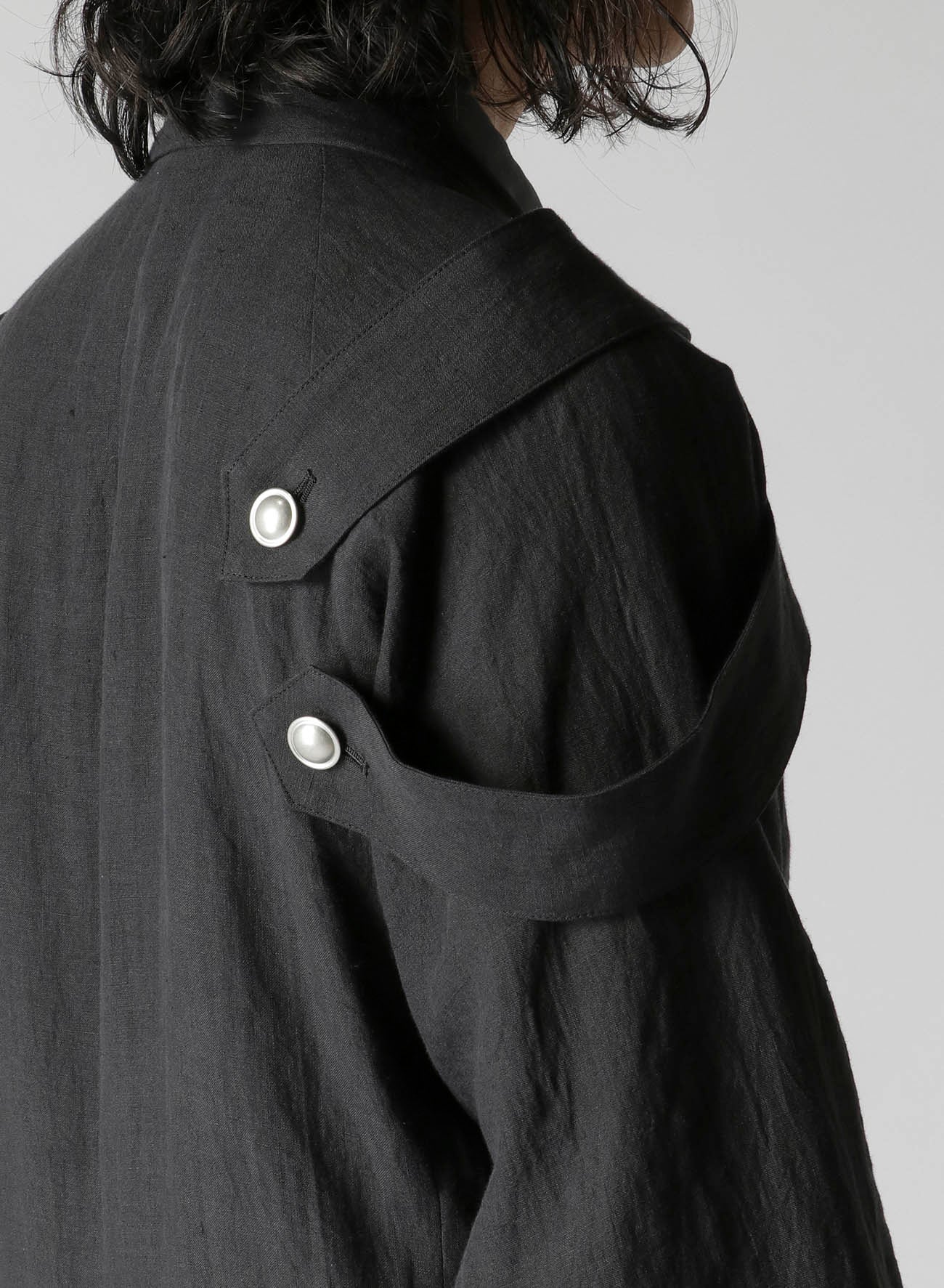 60 LINEN NAMORE・WA I-SHOULDER EPAULET ZIGZAG ST JKT