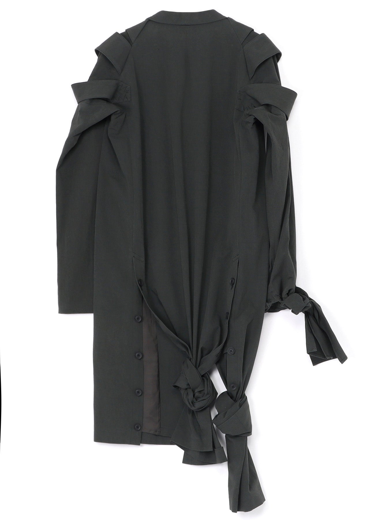 COTTON TWILL SHOULDER EPAULET DOUBLE JACKET