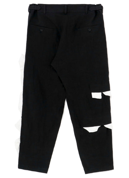 LINEN LAWN DECO GURKHA PANTS