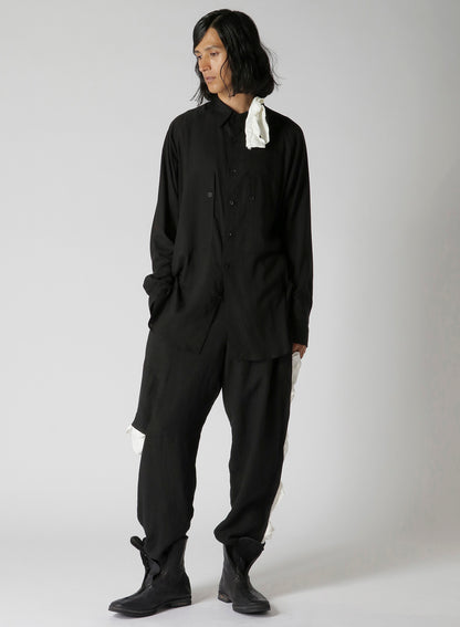 LINEN LAWN DECO GURKHA PANTS